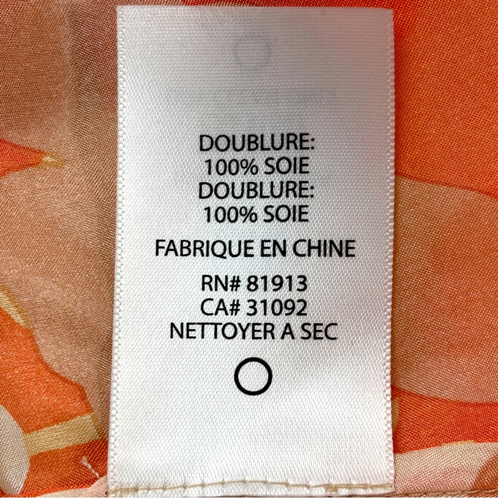 Tracy Reese 100% Silk Nectar Chrysanthemum Flowy Keyhole Back Blouse, Sz 12 - Picture 10 of 15